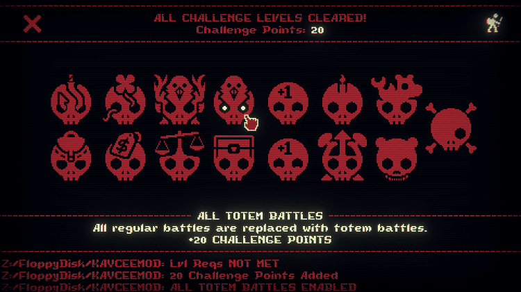 inscryption all totem battles - 20 points