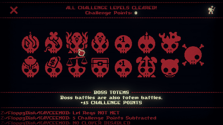 inscryption totem bosses - 15 points