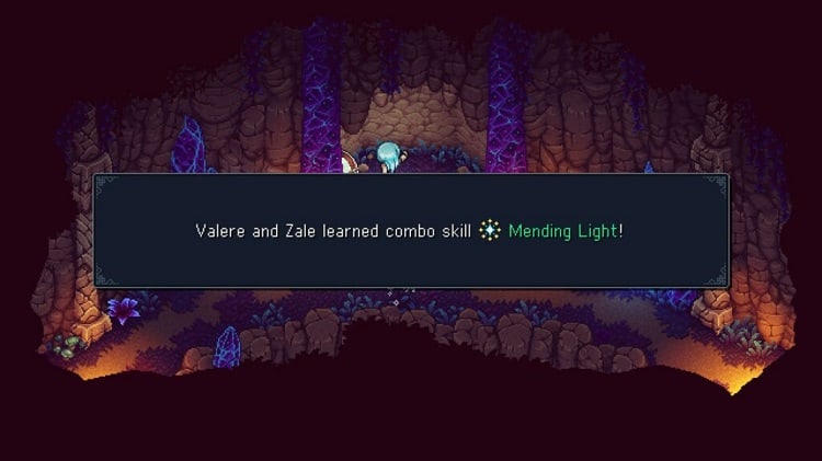 sea of stars mending light combo location